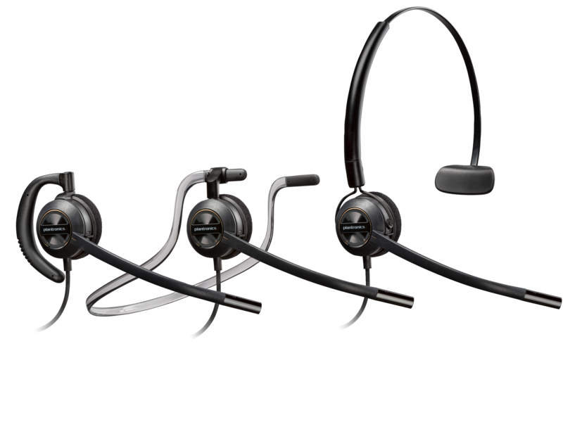 Poly EncorePro 540 Convertible Headset - 0