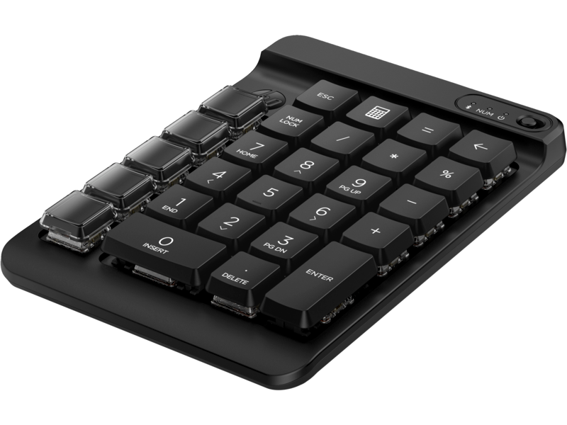 HP 435 Prog Bluetooth Wireless Keypad - Black - 7N7C3AA