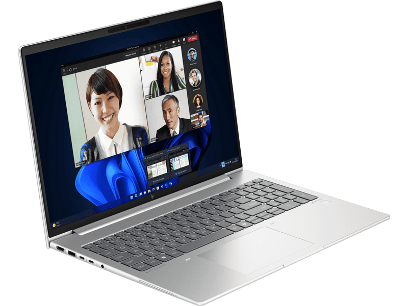 Off center shot of the front of the HP EliteBook 660 G11