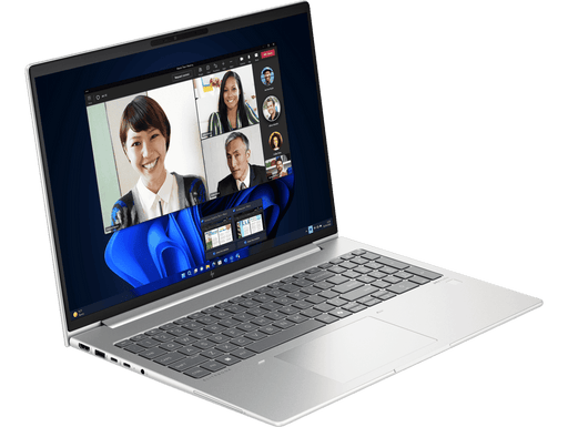 Off center shot of the front of the HP EliteBook 660 G11