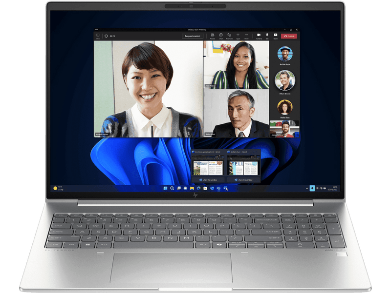 Front view of the EliteBook 660 G11 laptop