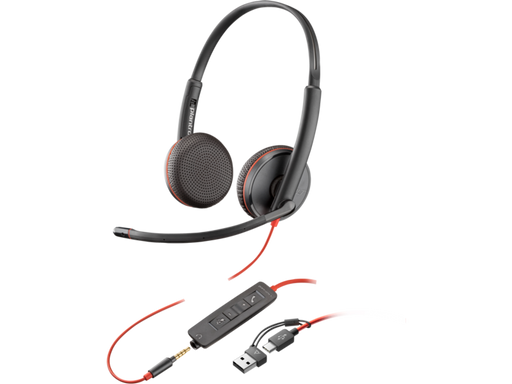 Poly Blackwire 3220 Stereo USB-C Headset - 0