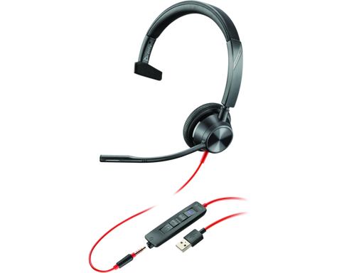 Poly 3315 Blackwire Wired USB-A Headset - 0