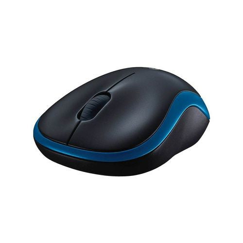 LOGITECH M185 WIRELESS MOUSE -BLUE, 2.4GHZ USB RECEIVER, PLUG AND PLAY - 3YR WTY - 910-002502