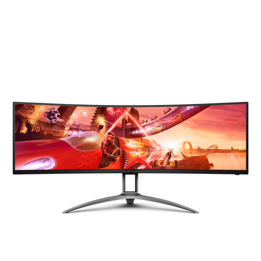 AOC AGON AG493UCX2 49in DQHD Curved VA Gaming Monitor – 360Hz – 1ms – FreeSync/G‑Sync – KVM