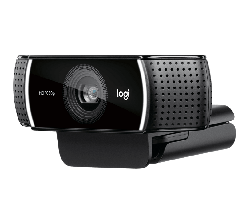 Logitech C922 Pro FHD 1080P Webcam Dual Mic Autofocus Auto Light Correction