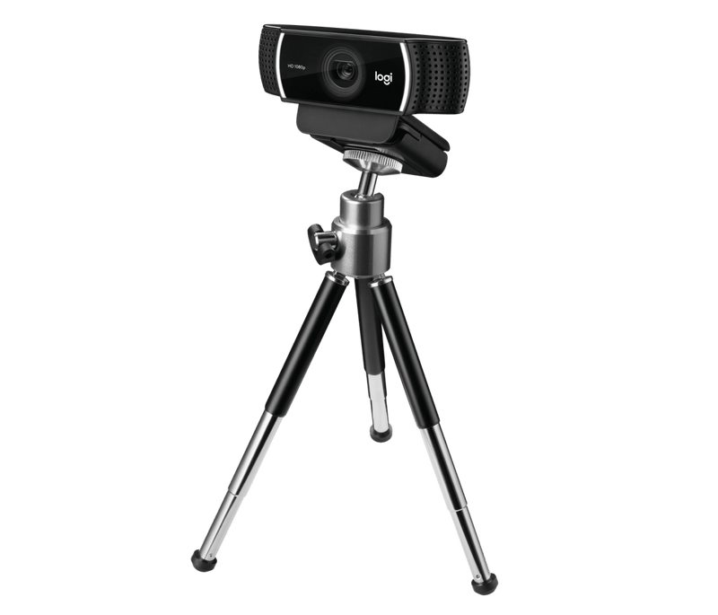 Logitech C922 Pro FHD 1080P Webcam Dual Mic Autofocus Auto Light Correction