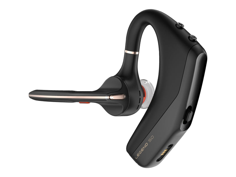 HP Poly Voyager Legend 50 UC Bluetooth In‑Ear Headset USB‑C Adapter Black
