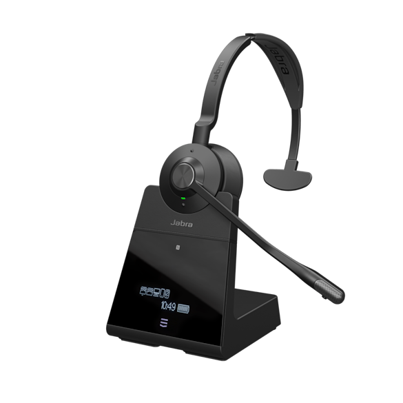 JABRA WIRELESS ENGAGE 75 MONO DECT HEADSET W/ BASE, SOFTPHONE/DESKPHONE (9556-583-117)