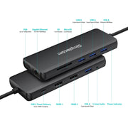 Simplecom CHN612 USB-C 12-in-1 Multiport Docking Station - 3