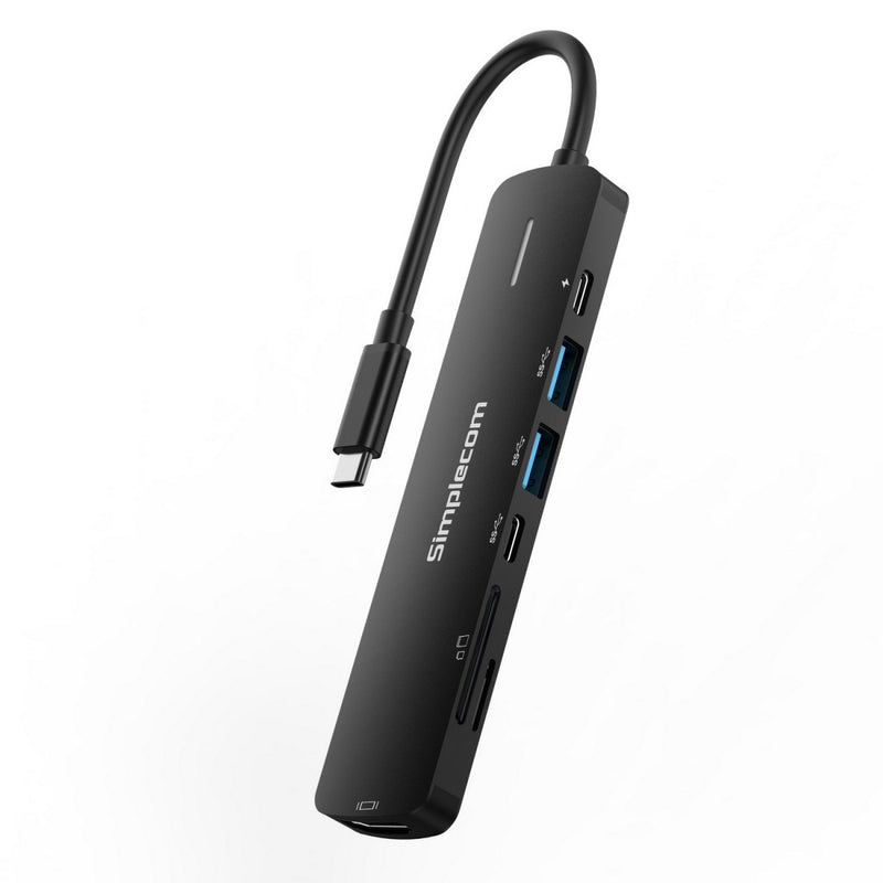 Simple.com Adapter Simplecom 7-in-1 USB-C Multiport Hub Adapter, USB-A, USB-C — Madnics ...