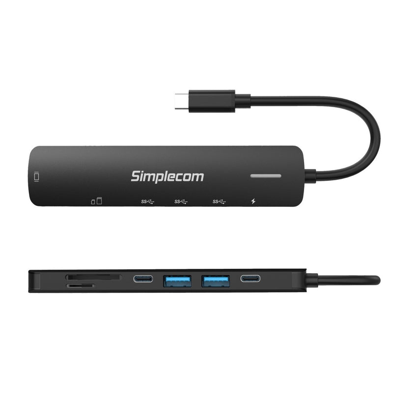 Simplecom CHT570 USB-C SuperSpeed 7-in-1 Multiport Hub - 3
