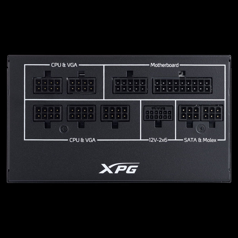 XPG Core Reactor II VE 850W 80 Plus Gold Fully Modular ATX Power Supply 7YR Warranty