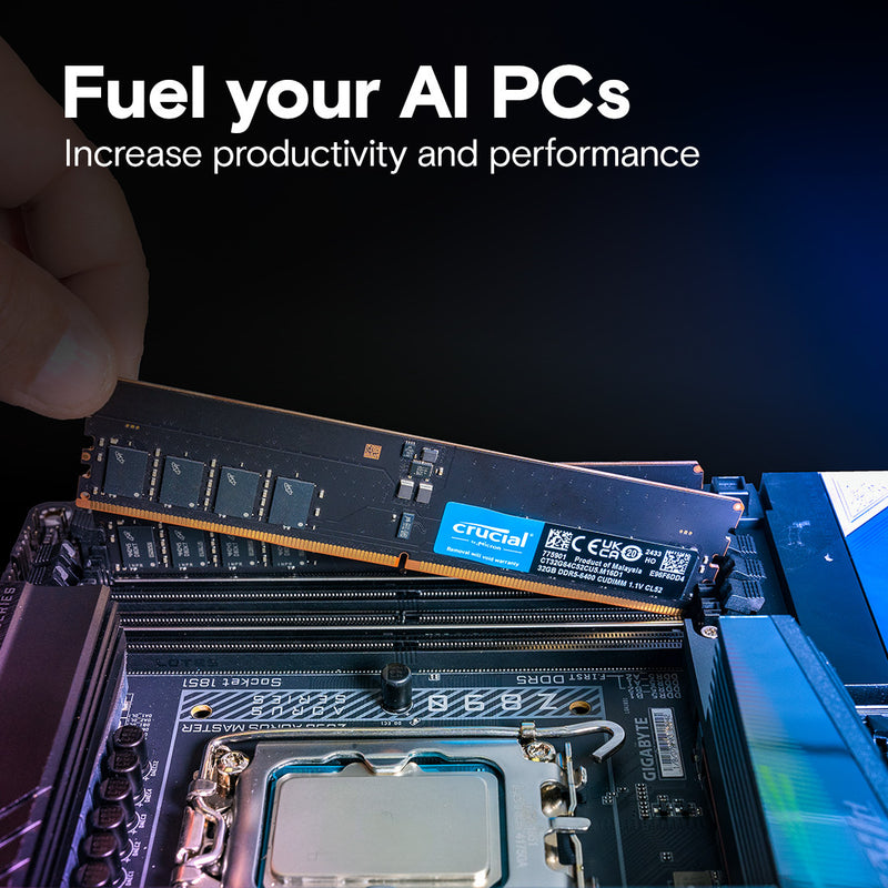 Crucial 16GB DDR5-6400 CUDIMM - 3