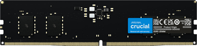Crucial 64GB (1x64GB) DDR5 UDIMM 5600MHz CL46 Desktop RAM Module