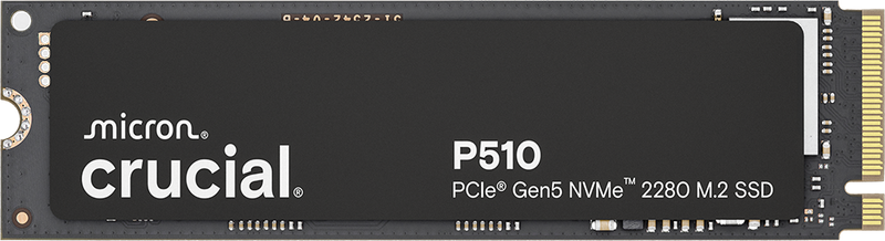 Crucial P510 2TB M.2 NVMe PCIe Gen5 SSD 10000MB/s Read 8700MB/s Write