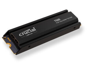 Crucial T500 1TB PCIe 4.0 NVMe M.2 2280 SSD with Heatsink - CT1000T500SSD5