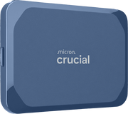 Off center shot of the front of the Crucial X10 8TB Portable SSD