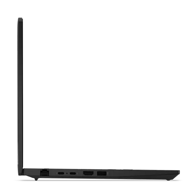 Profile view of the left side of the ThinkPad x1 g13.