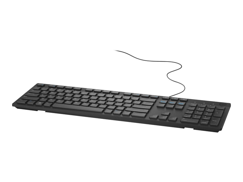 DELL KB216 WIRED MULTIMEDIA KEYBOARD (BLACK), 1YR  - 580-AHHG