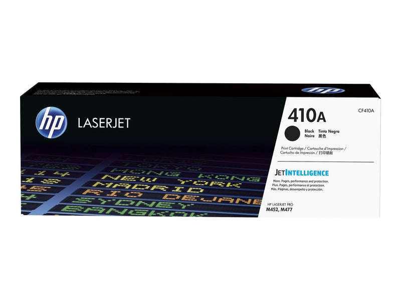 HP 410A BLACK TONER - APPROX 2.3K PAGES. FOR M377, M477, M452 PRINTERS - CF410A