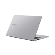 Rear view of ASUS ExpertBook P1 with HDMI, USB-A, and Ethernet ports for business connectivity
