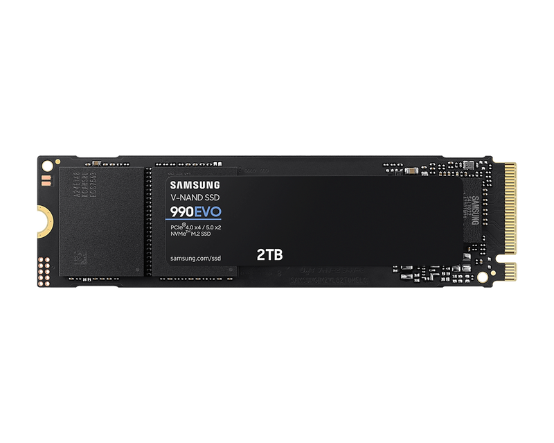 Samsung 990 EVO 2TB PCIe Gen4/5 NVMe SSD 5000MB/s