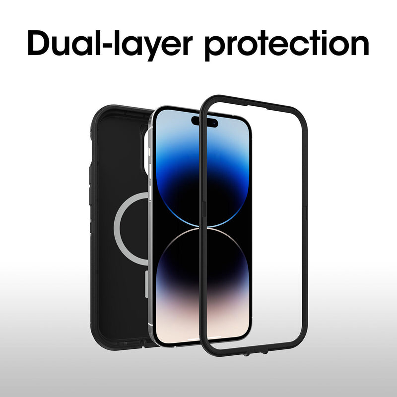 OtterBox Defender XT MagSafe Apple iPhone 14 Pro Max Case Black (77-89127) Rugged