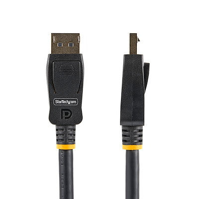 StarTech 6ft (1.8m) DisplayPort 1.2 Cable - 4K x 2K Ultra HD VESA Certified DisplayPort Cable - DP to DP Cable for Monitor - DP Video/Display Cord - Latching DP Connectors