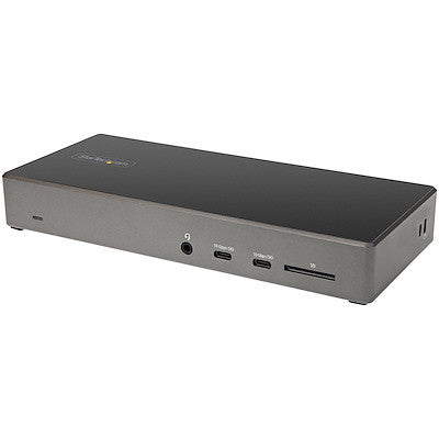 STARTECH USB-C TRIPLE 4K DOCK, DP(2),HDMI(2), 100W, 3YR - DK31C2DHSPD