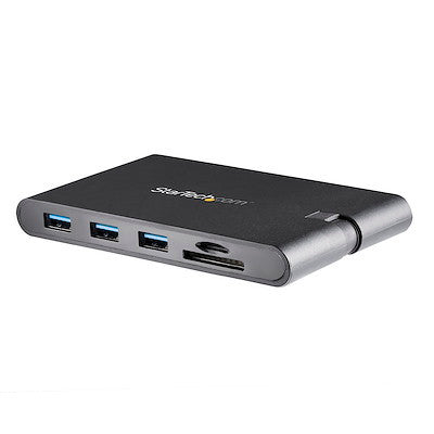 STARTECH USB-C MINI DOCK - 4K HDMI or VGA/USB(3)/RJ45, SINGLE DISPLAY, 85W, NO AC, 3YR - DKT30CHVSCPD