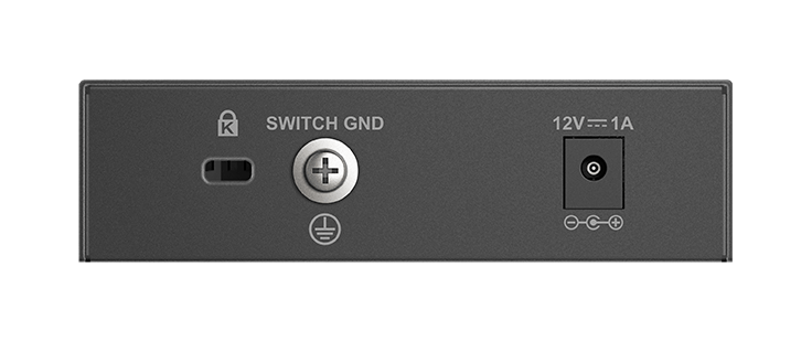 D-Link DMS-105 5 Port 2.5GbE Unmanaged Ethernet Switch Multi-Gig Desktop