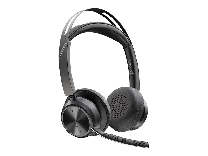 HP POLY VOYAGER FOCUS 2 OTH WIRELESS UC STEREO HEADSET,ANC,BT700 DONGLE,PC/MOBILE, USB-A - 76U46AA