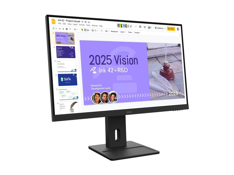 Lenovo ThinkVision E27Q-40 LED monitor - 27-Inch - IPS - 4 ms - HDMI - DisplayPort