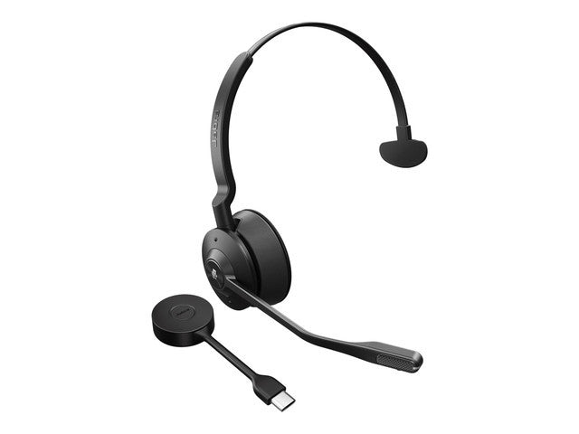 JABRA ENGAGE 55 MS MONO DECT HEADSET,LINK 400A BLUETOOTH DONGLE,SOFTPHONE/DESKPHONE,USB-A-9553-450-111