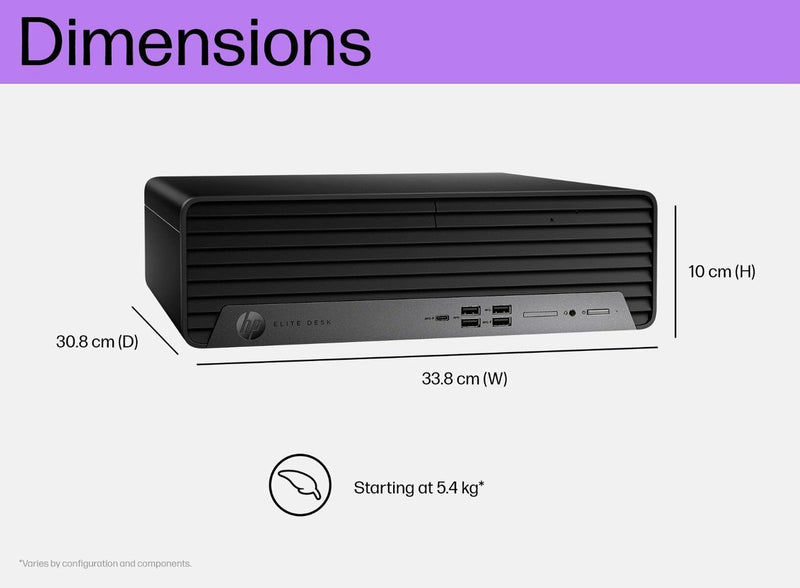 HP Desktop PC Elite SFF 800 G9 i7-14700 32GB 512GB Windows 11 Pro