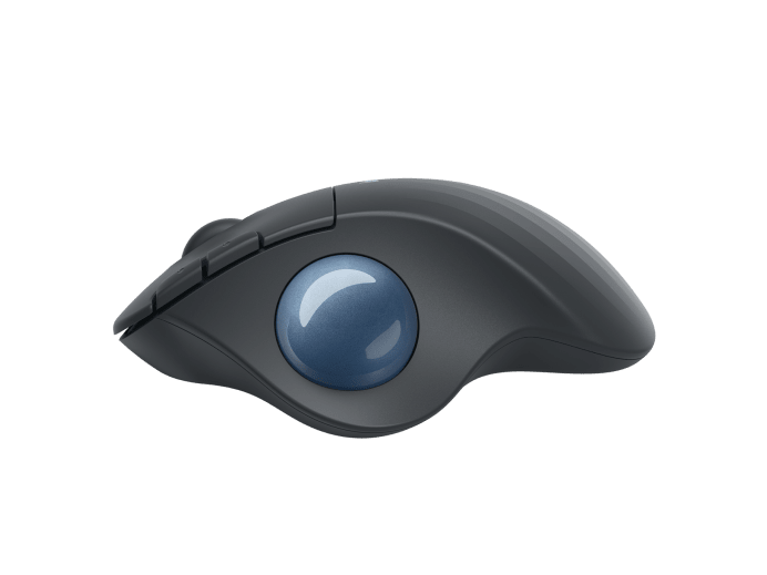 LOGITECH M575 ERGO WIRELESS TRACKBALL MOUSE FOR BUSINESS,BOLT RECEIVER,BT,GRAPHITE - 2YR W-910-006222