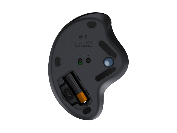 LOGITECH M575 ERGO WIRELESS TRACKBALL MOUSE FOR BUSINESS,BOLT RECEIVER,BT,GRAPHITE - 2YR W-910-006222