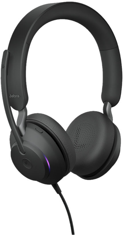 Jabra Evolve2 40 SE Wired Stereo Headset USB-C/A UC Over-head Black