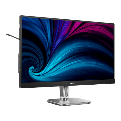 Close-up of QHD IPS display with 120Hz refresh rate, 4ms response time, and accurate color reproduction
