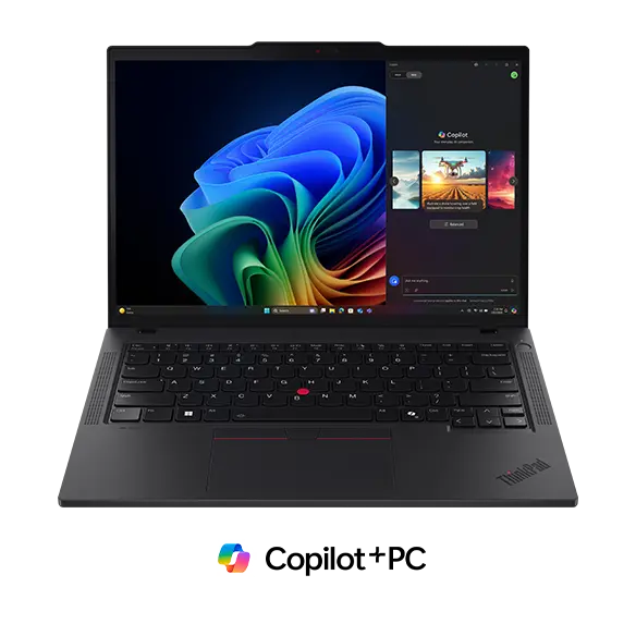 Front view of the Lenovo T14 Gen 6 Notebook