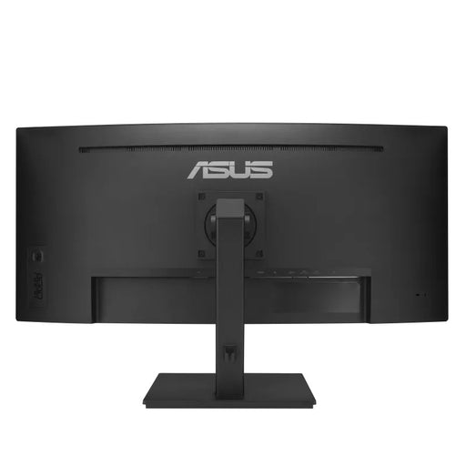 ASUS VA34VCPSR Docking Monitor – 34 inch, WQHD (3440x1440), 1500R Curvature, Frameless, USB-C PD 96W, RJ45, USB hub, Low Blue Light