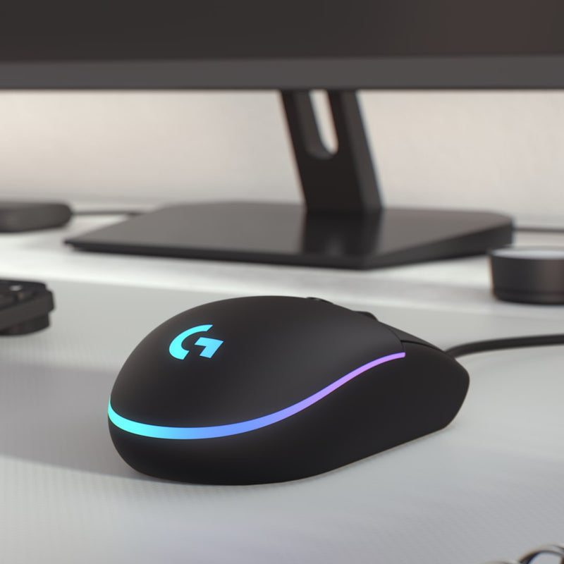 Logitech G203 LIGHTSYNC RGB Gaming Mouse 8000 DPI 6 Button USB 1000Hz