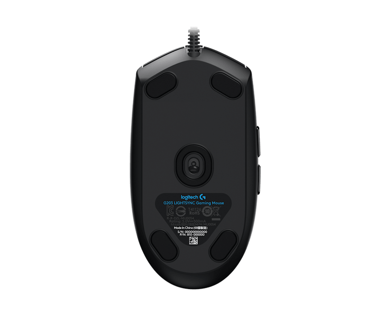 Logitech G203 LIGHTSYNC RGB Gaming Mouse 8000 DPI 6 Button USB 1000Hz