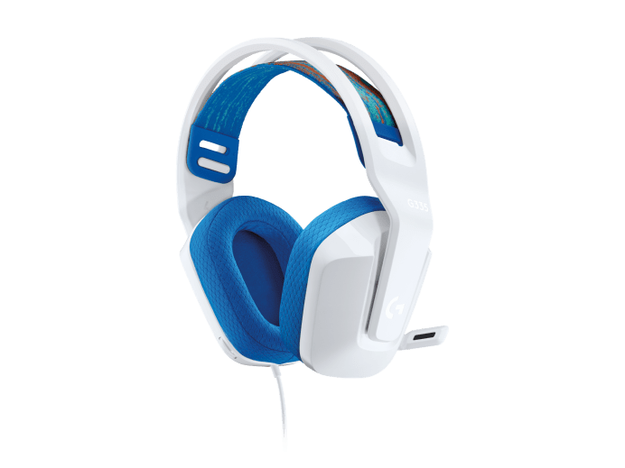 Logitech G335 Wired Gaming Headset (White) - 981-001019