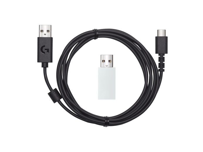 Logitech G435 Ultra-light Wireless Bluetooth Gaming with charging cable