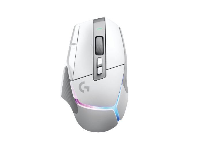 Logitech G502 X Plus Wireless Gaming Mouse - White - 910-006173