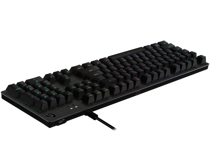 LOGITECH G512 CARBON RGB MECHANICAL GAMING KEYBOARD - GX BROWN TACTILE- 920-009354