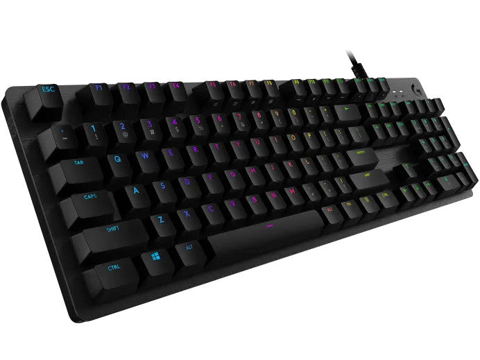 LOGITECH G512 CARBON RGB MECHANICAL GAMING KEYBOARD - GX BROWN TACTILE- 920-009354