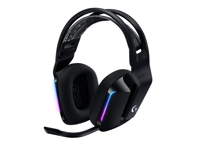 Logitech G733 LIGHTSPEED Wireless RGB Gaming Headset (Black), 2yr